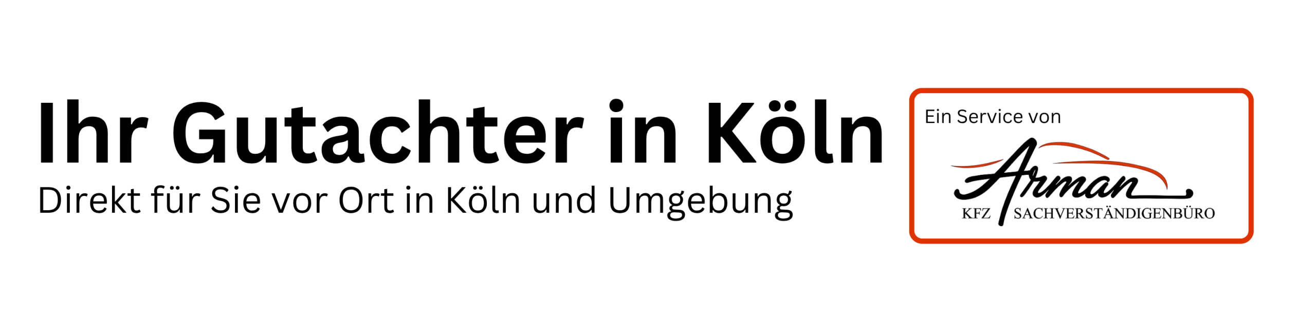 Ihr Gutachter Köln